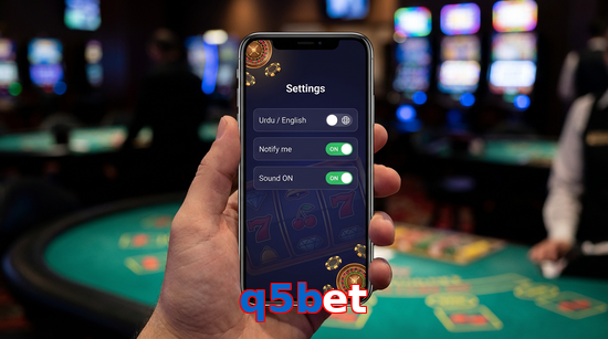 Game list for Q5bet app section