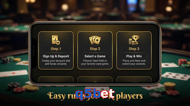 Game list for Q5bet game section